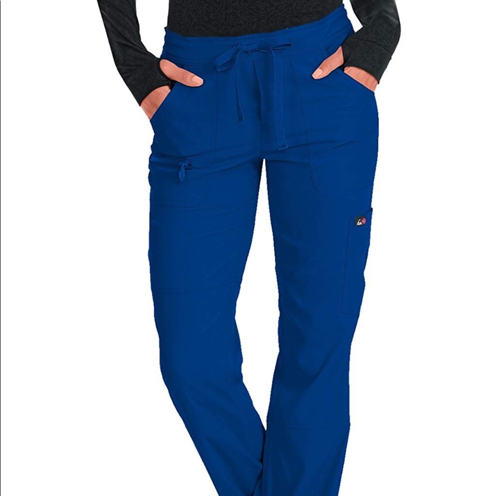 Koi lite Galaxy blue scrub pant